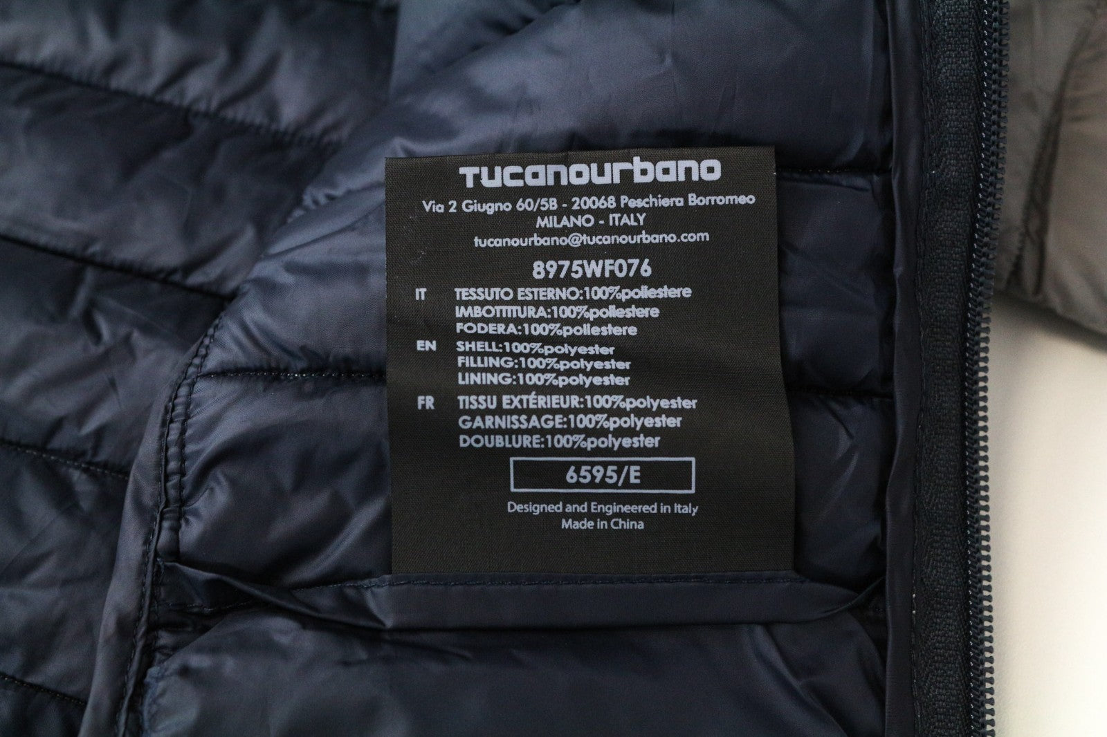 TUCANO URBANO Lot Pack Women Jacket IT38 XS Grey Down Motorcycle Breathable