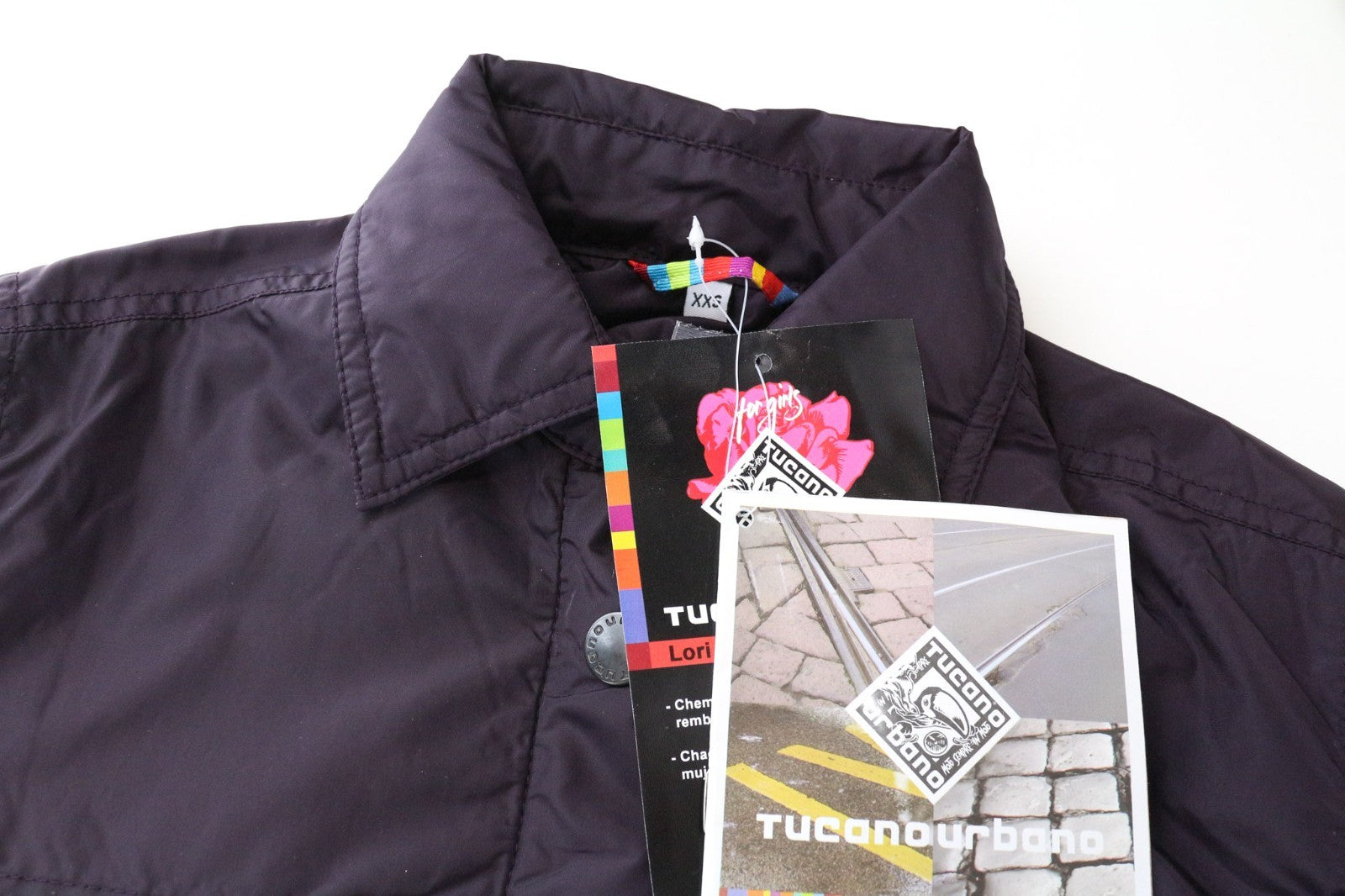 TUCANO URBANO Lori Women Jacket 2XS Blackberry Breathable Scooter Windproof
