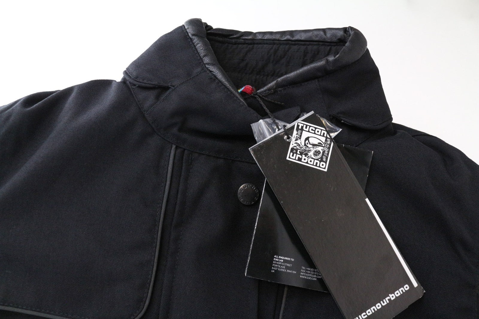 TUCANO URBANO Iris Women Jacket IT38 XS Black Scooter Windproof Breathable