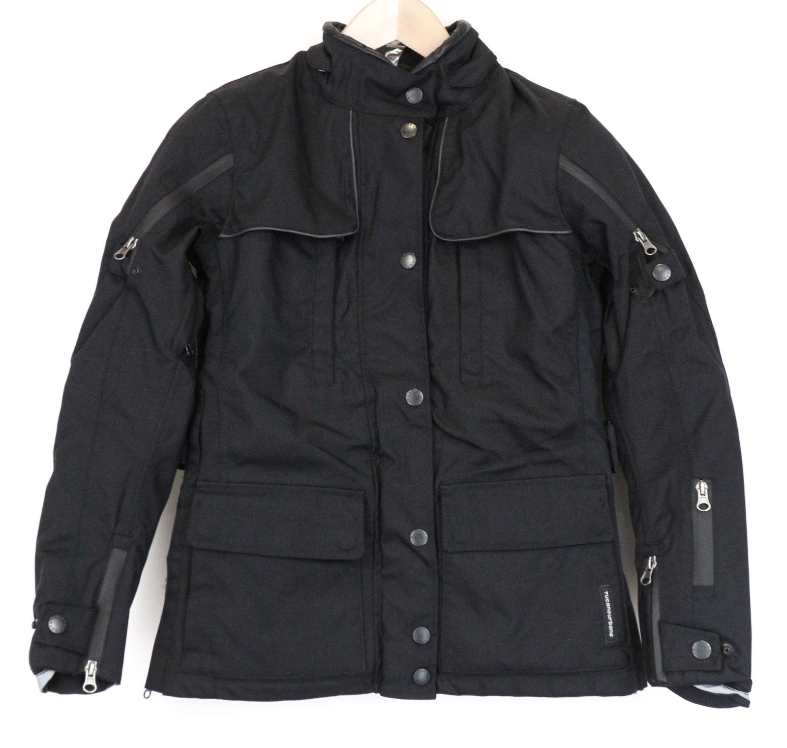 TUCANO URBANO Iris Women Jacket IT38 XS Black Scooter Windproof Breathable Zip