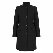 TUCANO URBANO New Carmen Women Coat IT40 S Black Wool Mix Motorcycle Breathable
