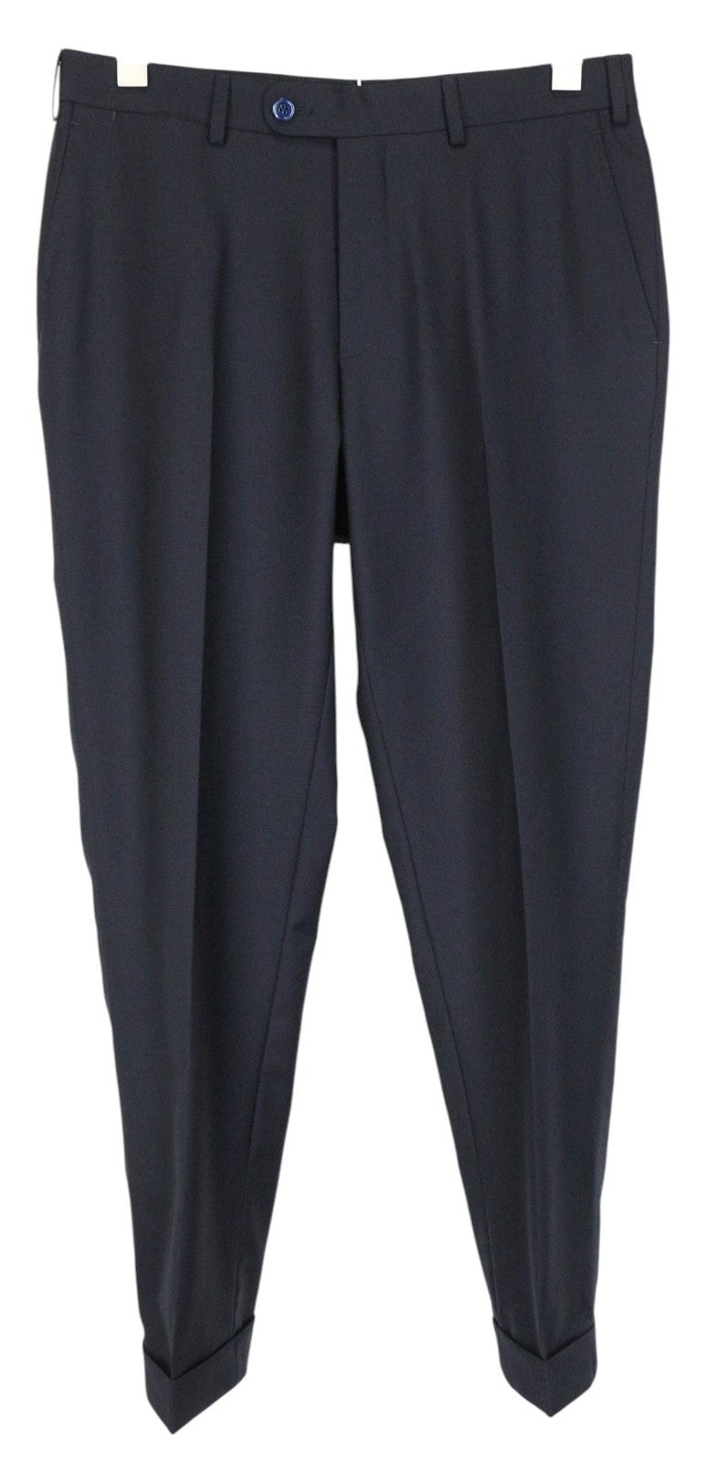 SUITSUPPLY Ferrara Men Suit UK38S Navy Blue 2-Piece Formal Slim Cut Pure Wool