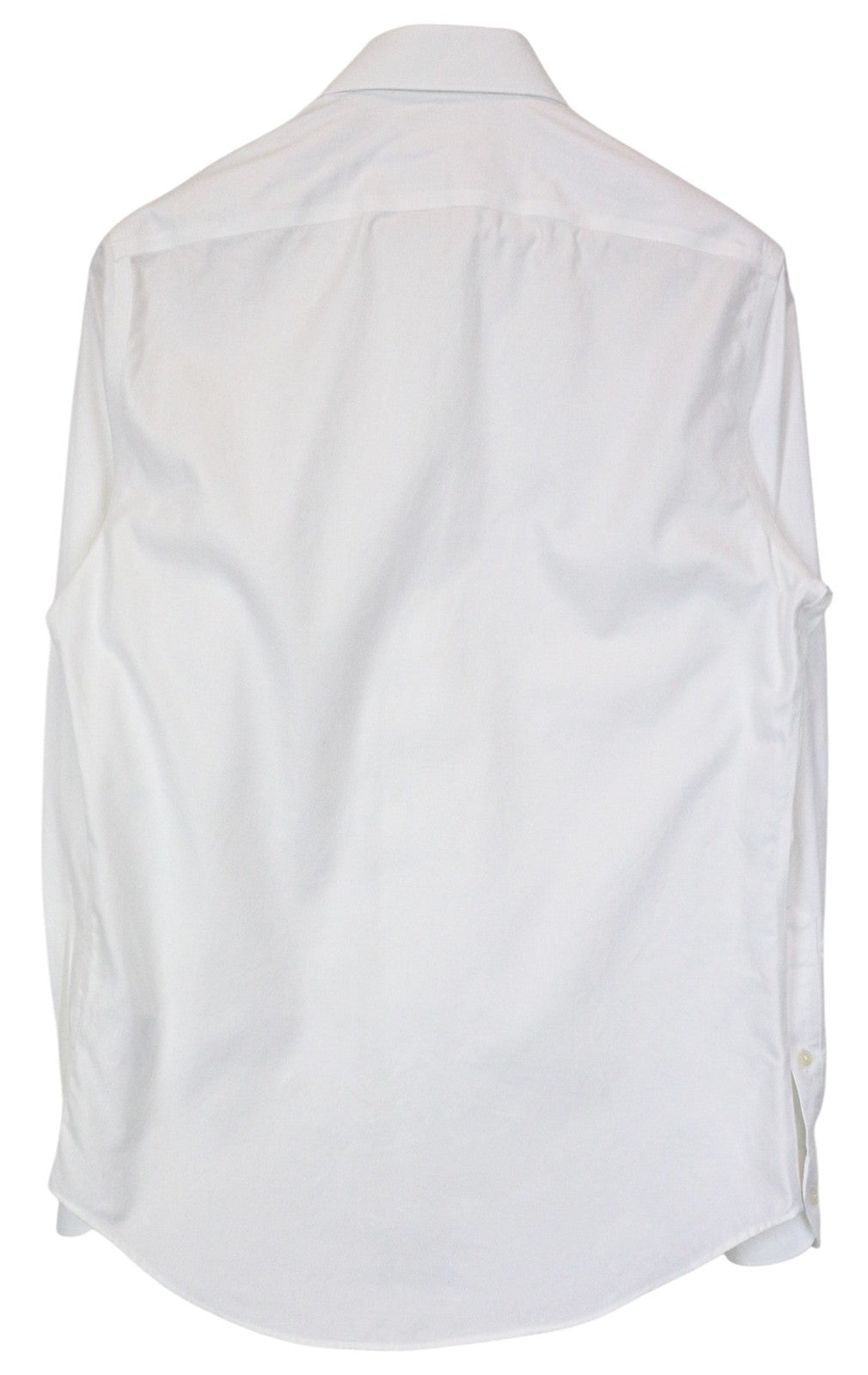 SUITSUPPLY Traveller Men Shirt 38/15 Slim Fit Long Sleeve White Pure Cotton