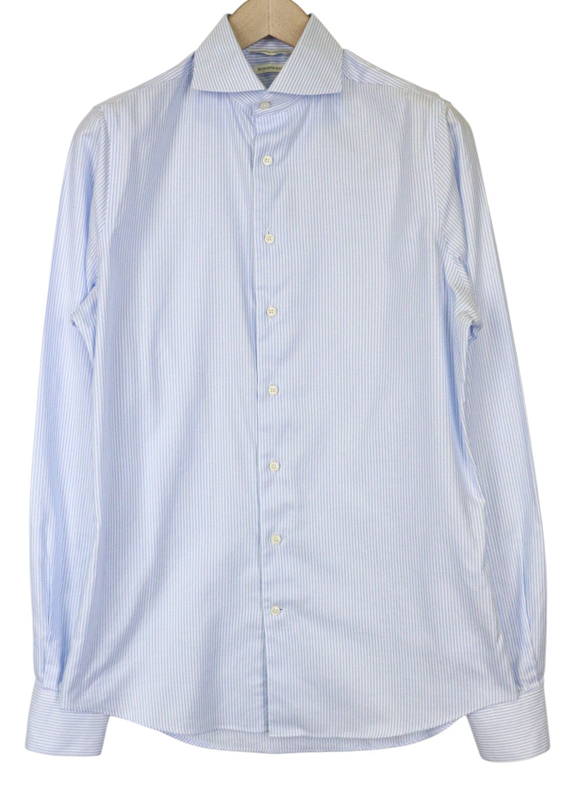 Blaues Twill-Hemd