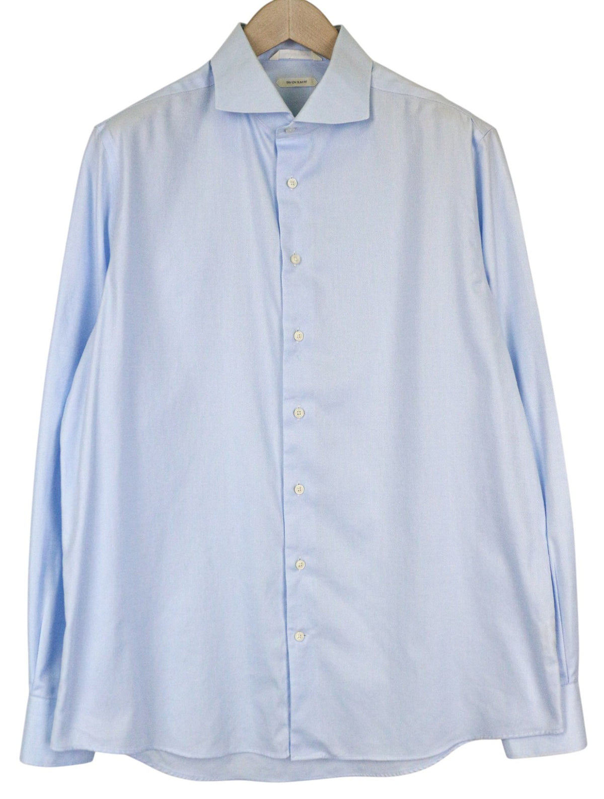 Blaues Twill-Hemd