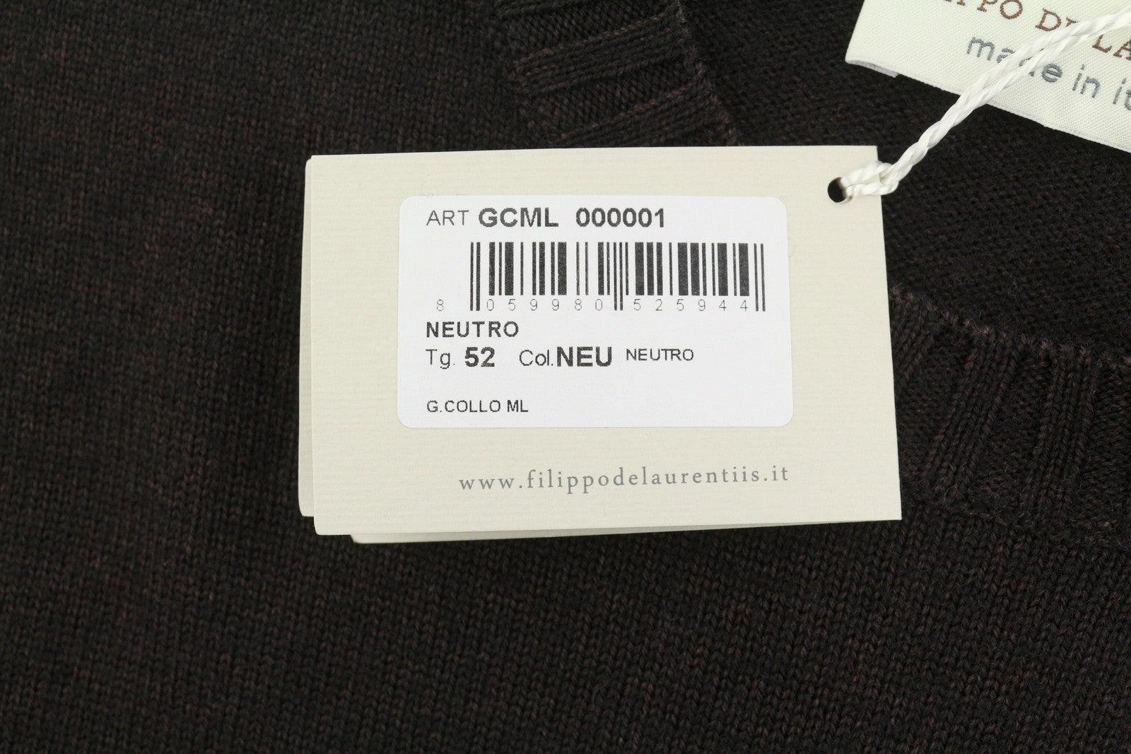 Brown Knit Jumper