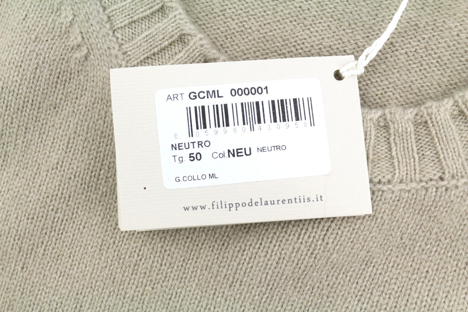 Beige Knit Jumper