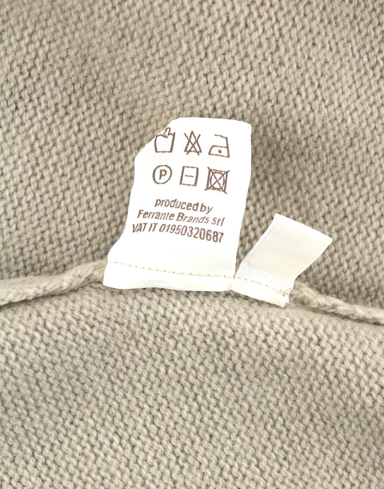 Beige Knit Jumper