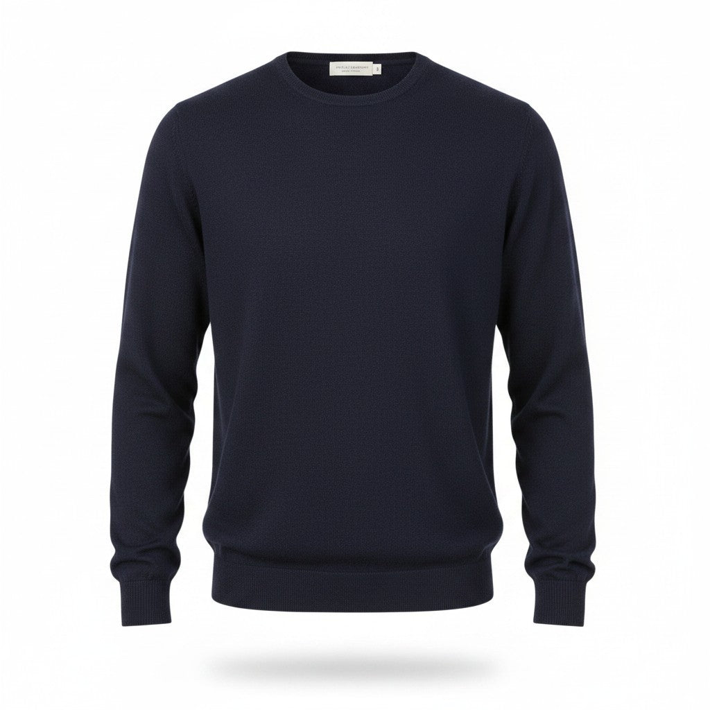 Blue Knit Jumper