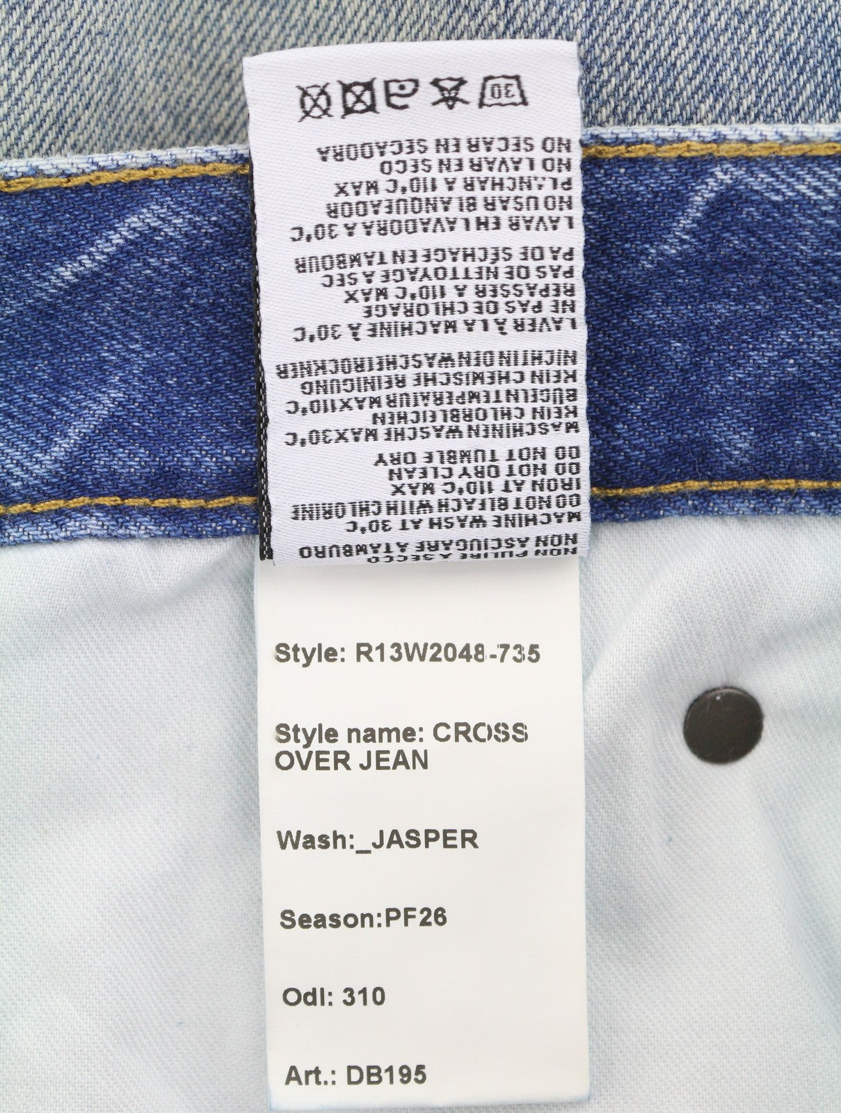 Jeans Cross Over