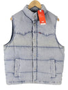 Blue Denim Waistcoat