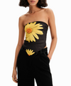 Scarf Fou Daisies