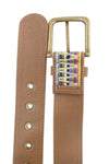 Multicoloured Leather Belt