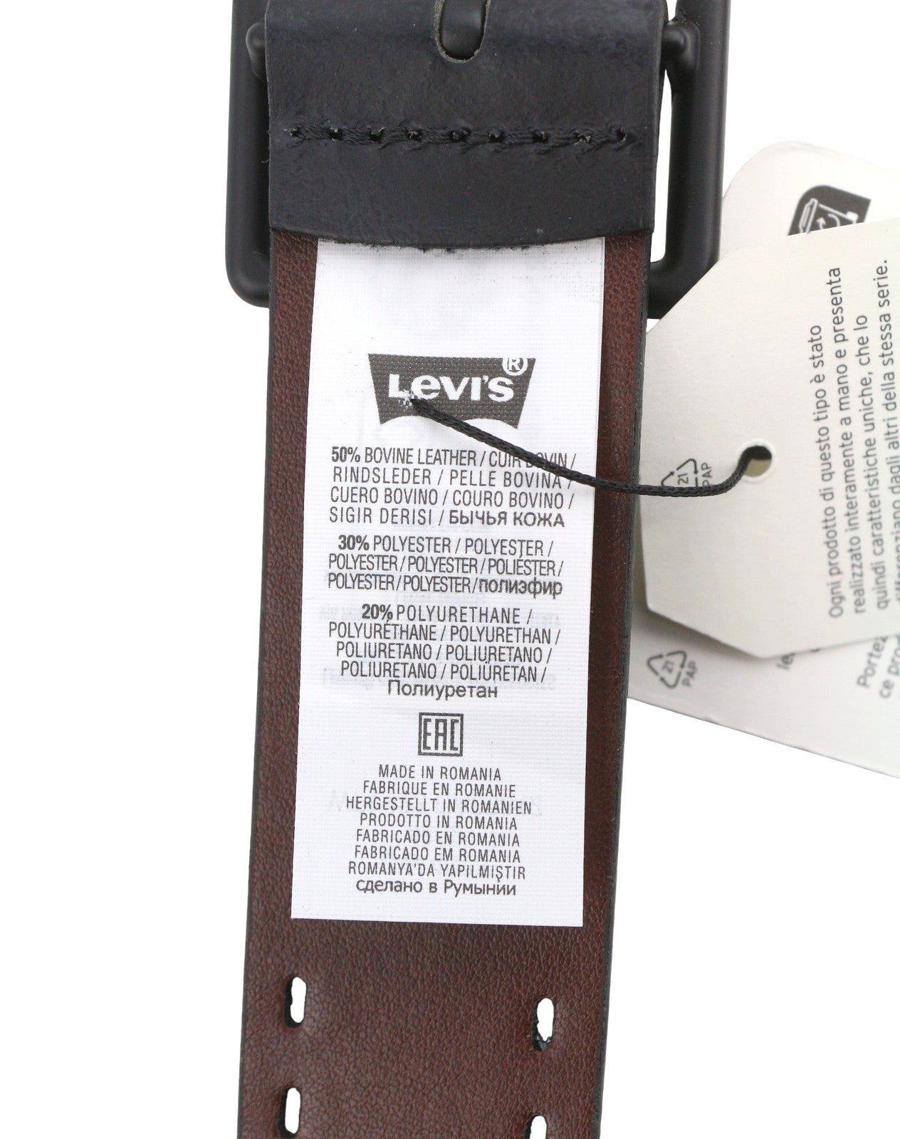 Black Leather Belt