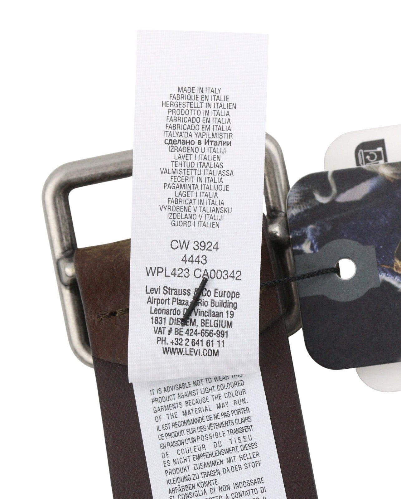 Brown Leather Belt
