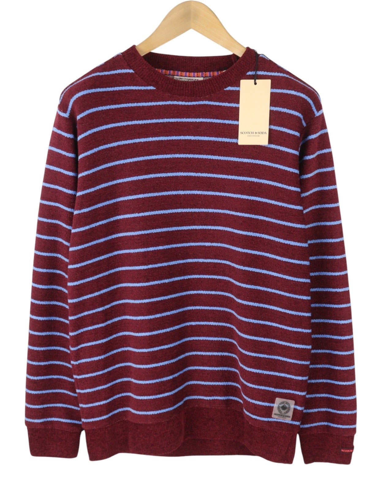 Red Cotton Sweatshirt