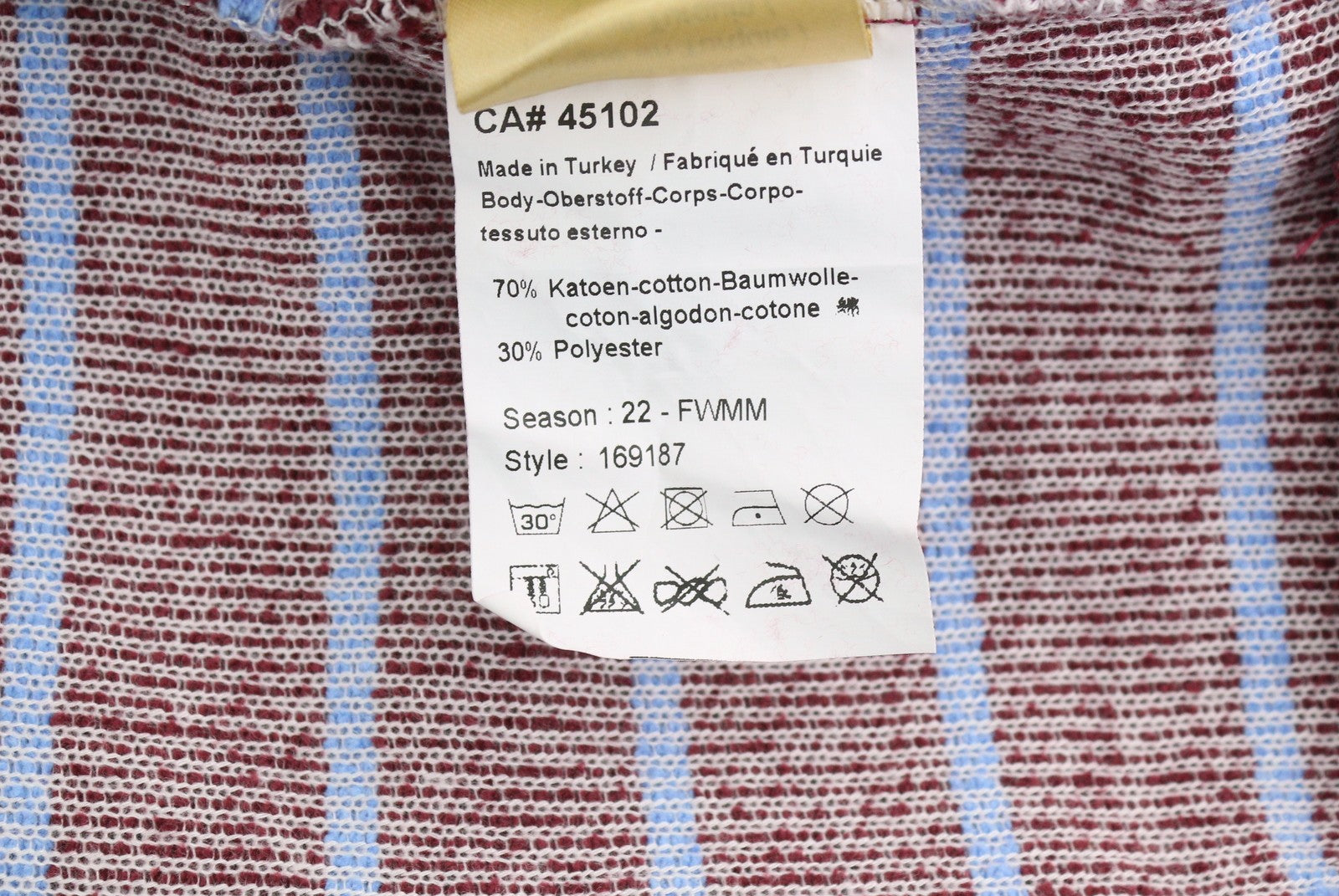 Red Cotton Sweatshirt