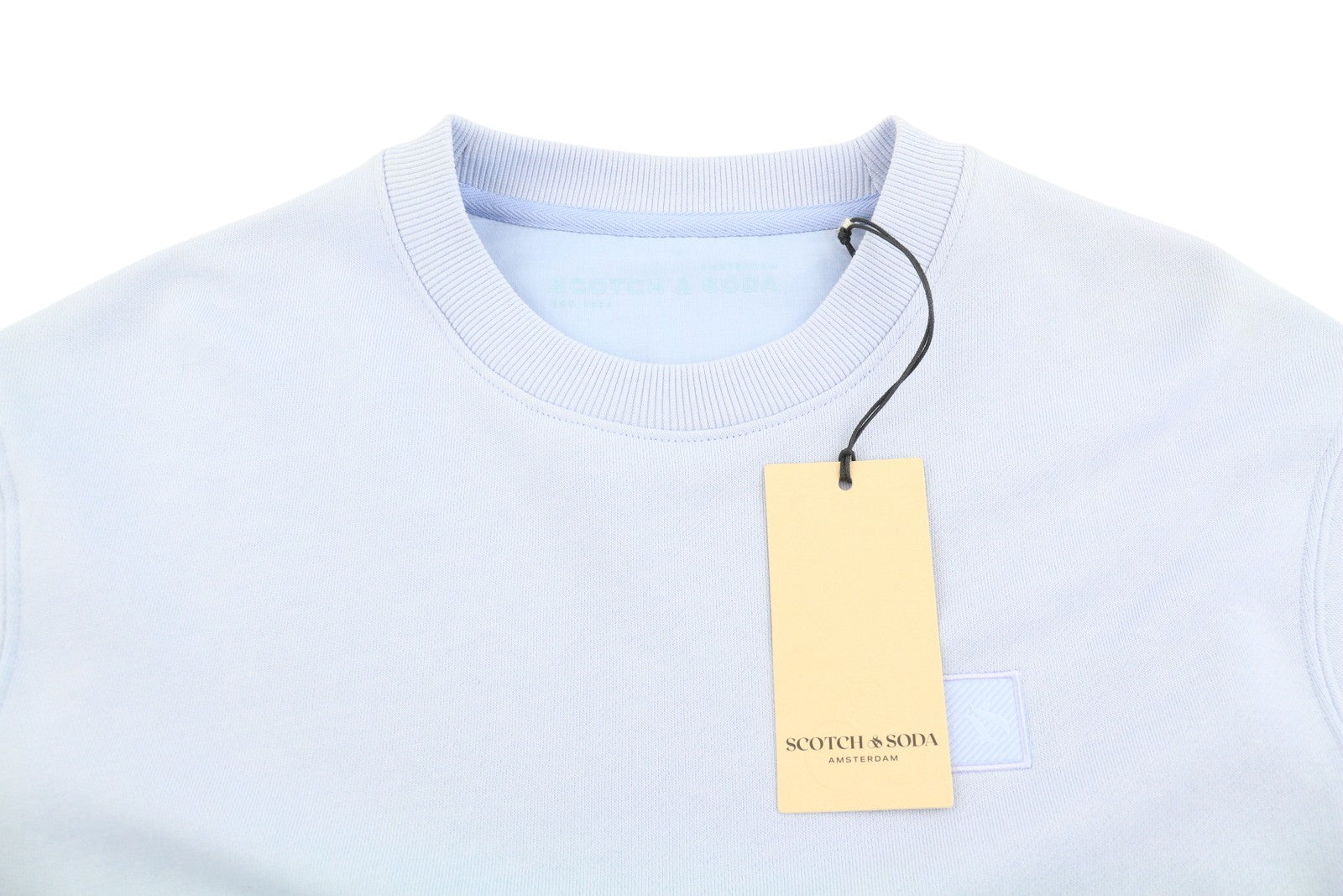 Blue Cotton Sweatshirt