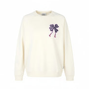 White Cotton Sweatshirt