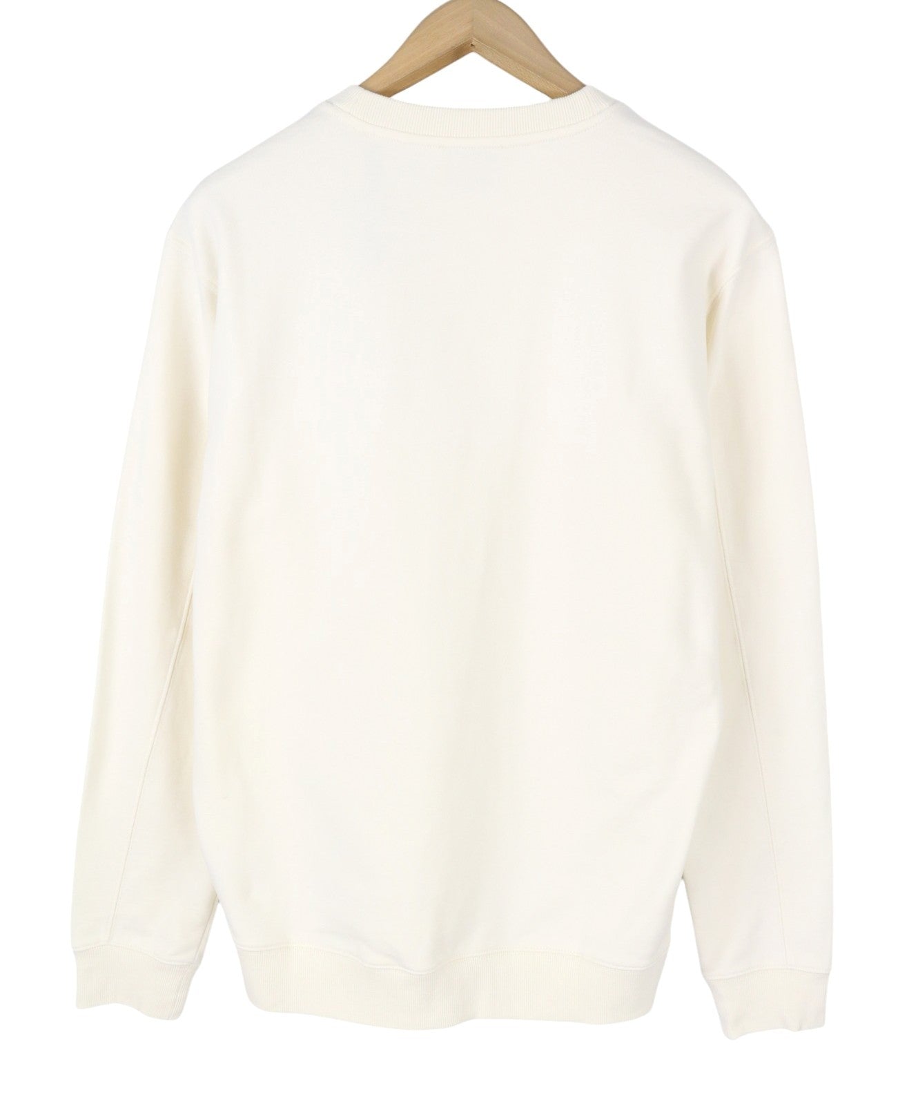 White Cotton Sweatshirt