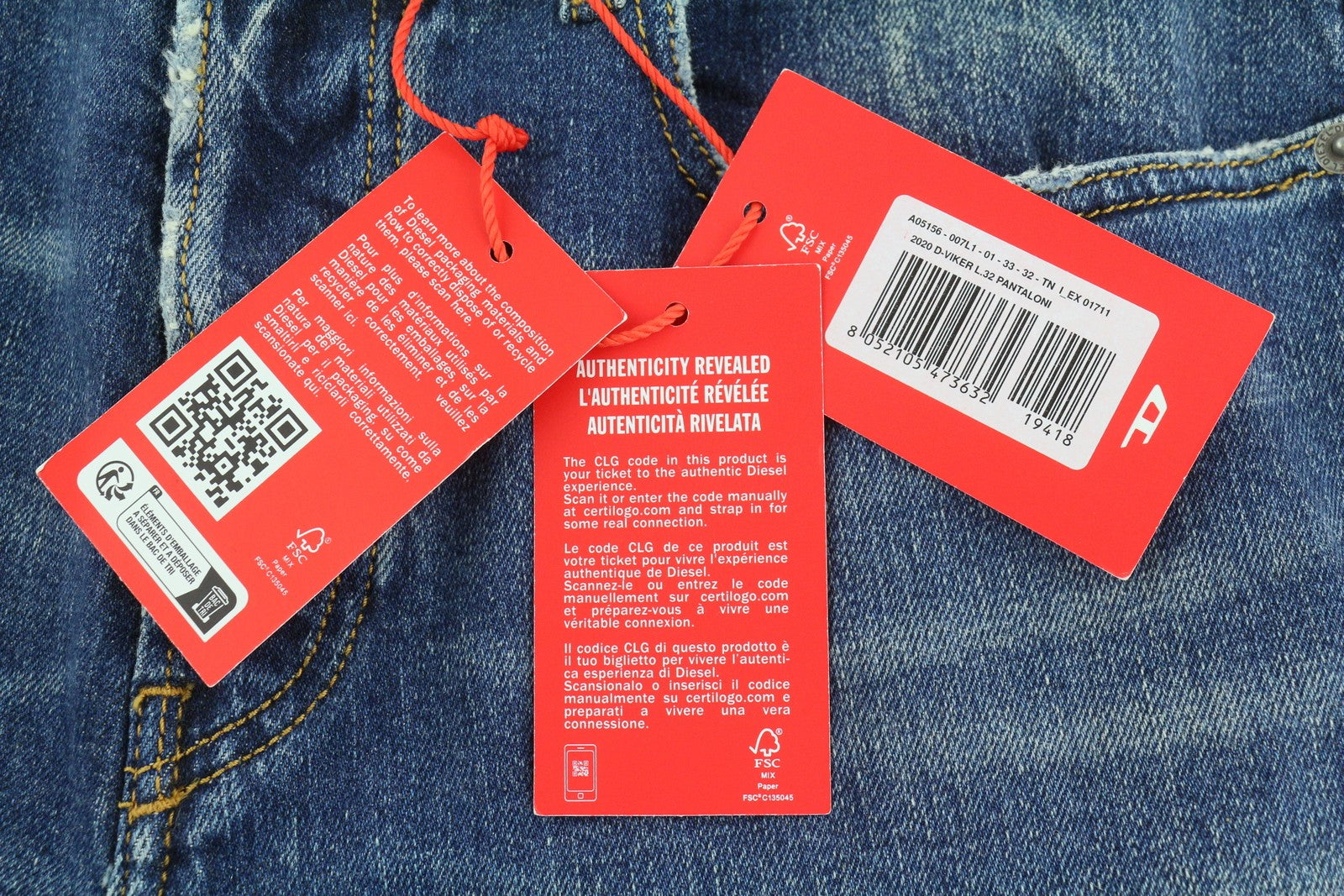 Jeans 2020 D-Viker 007L1