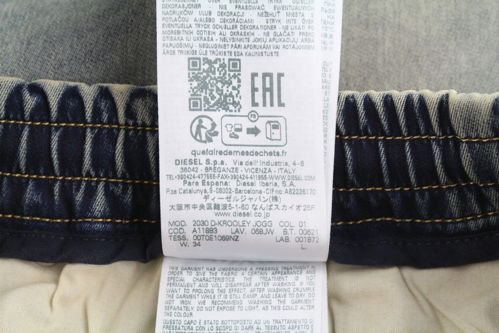 Jeans 2030 D-Krooley Jogg 068JW