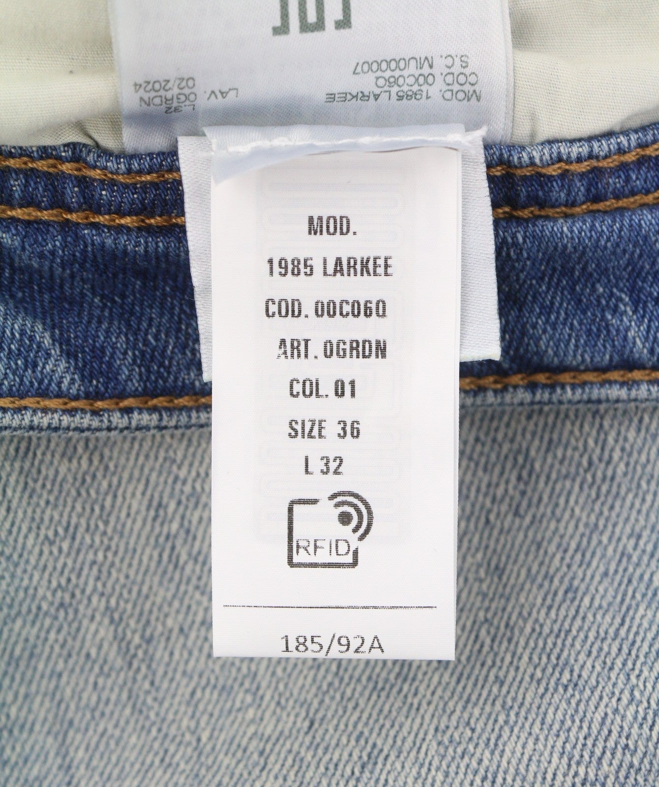 Jeans 1985 Larkee 0GRDN