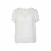White Twill T-Shirt