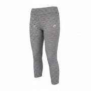 Grey Polyester Sport Leggings