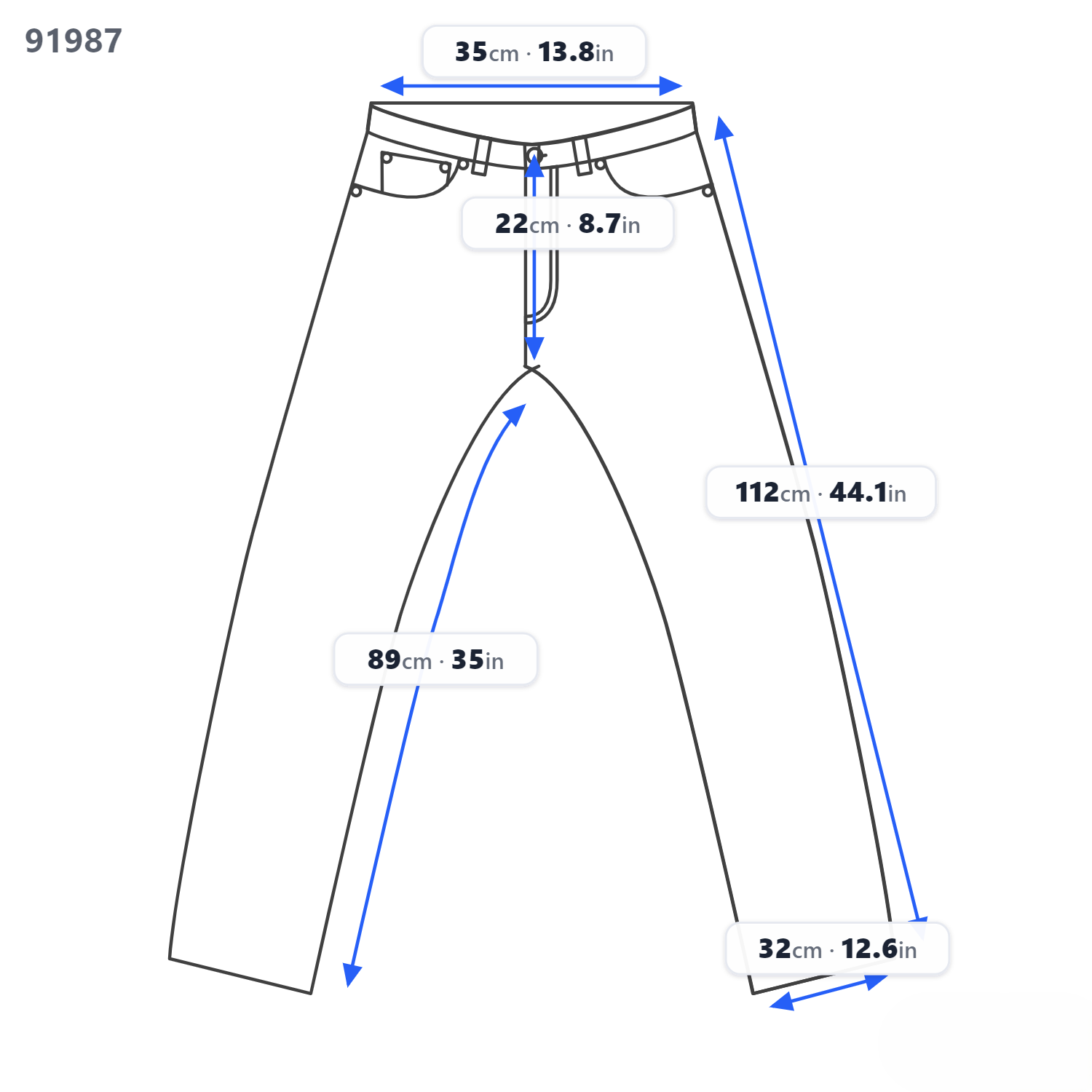 Jeans Overflow Boy Flare