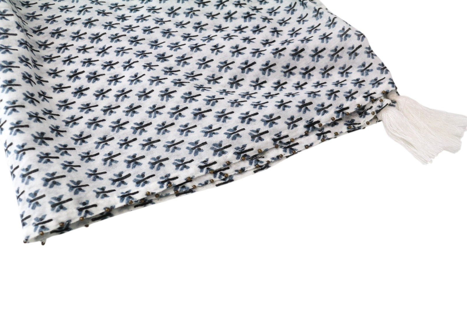 White Twill Scarf