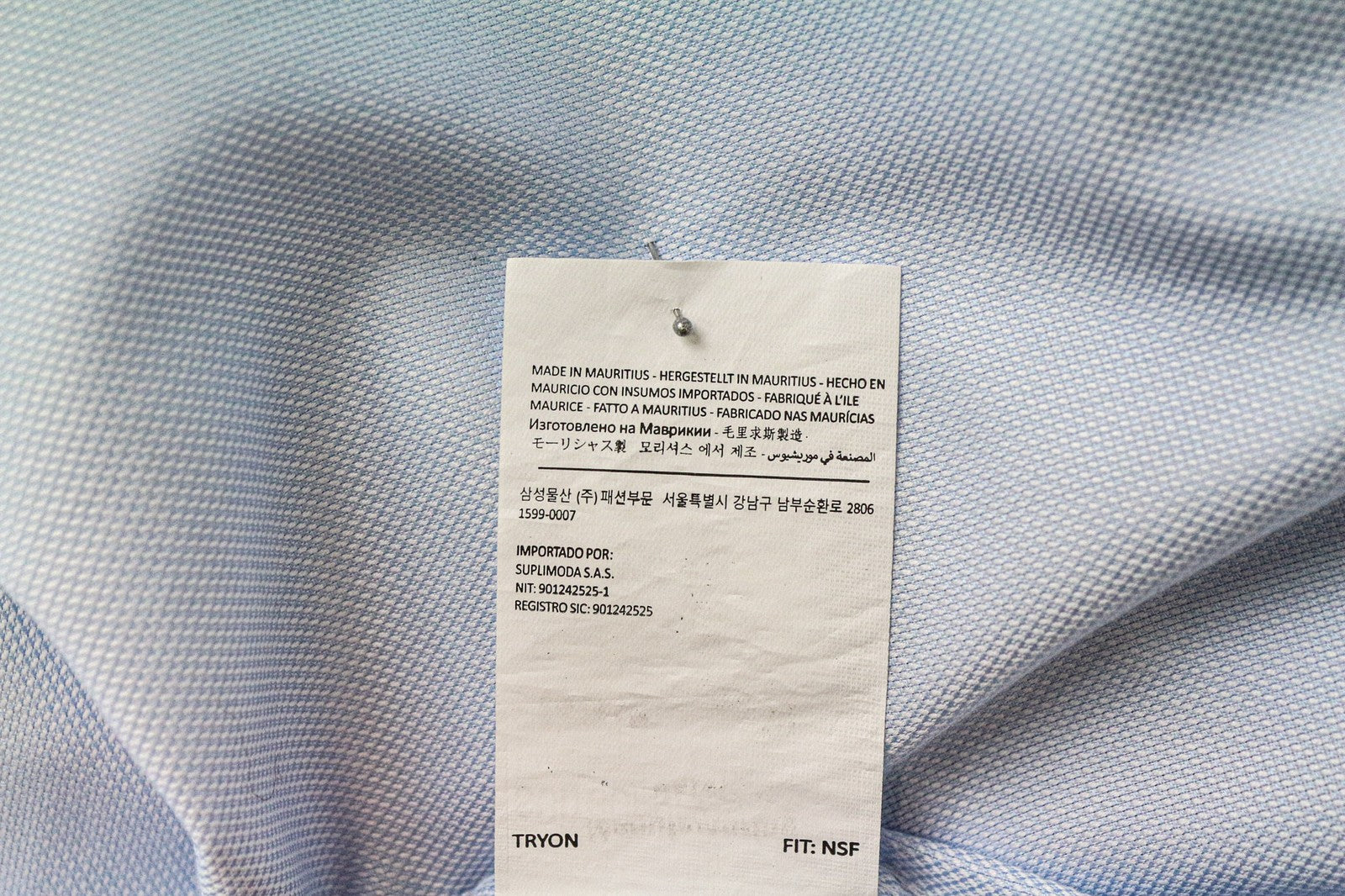 Blue Twill Shirt