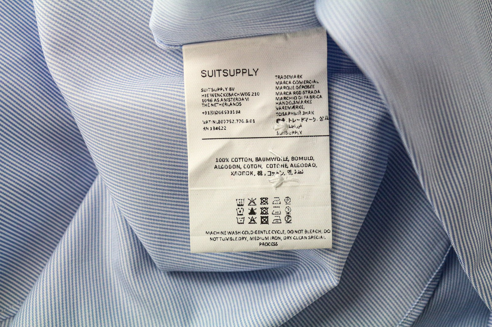 Blue Twill Shirt