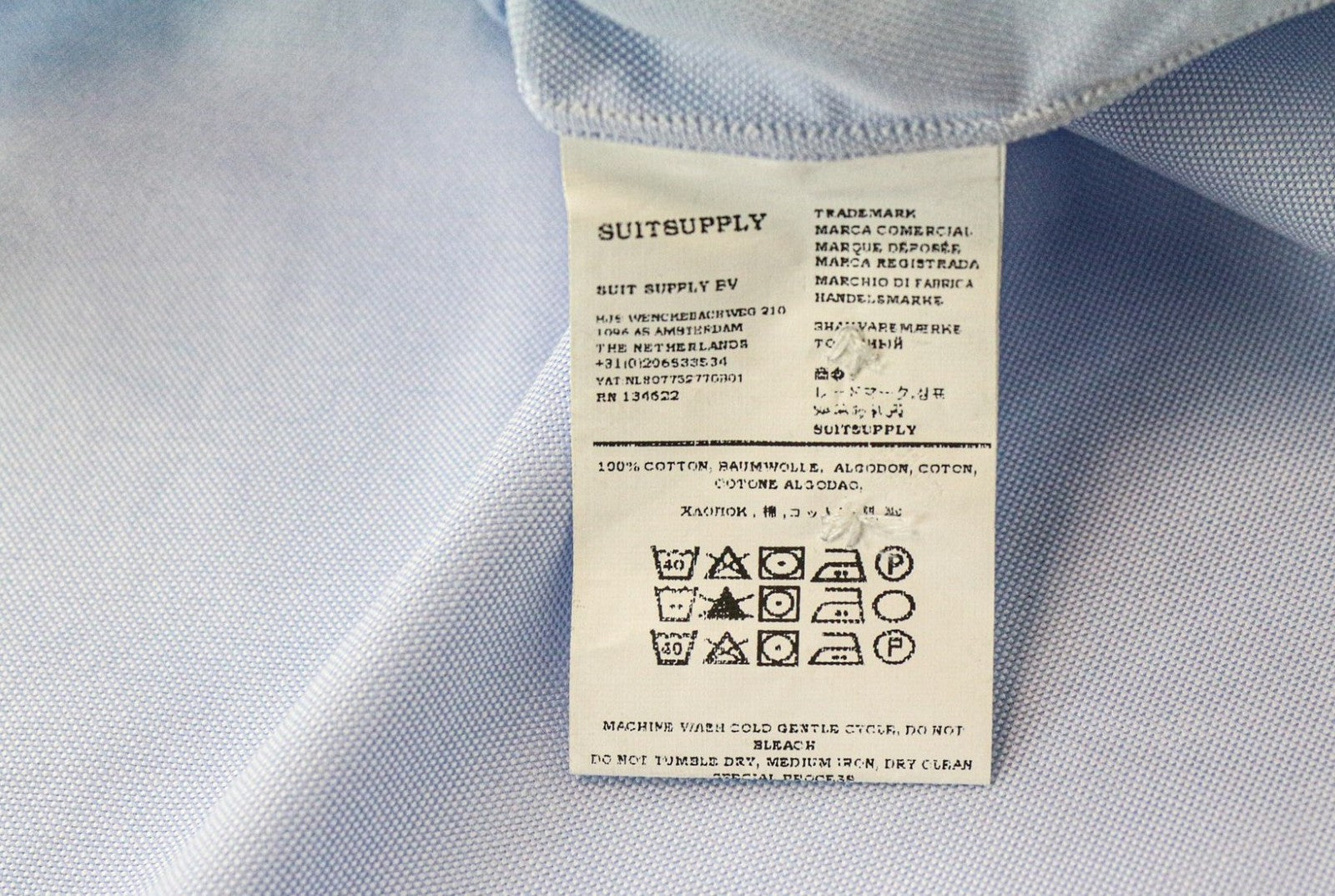 Blue Twill Shirt