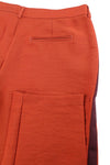 Orange Viscose Trousers