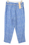 Blue Viscose Trousers