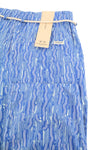 Blue Viscose Trousers