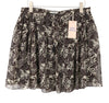 Brown Polyester Skirt