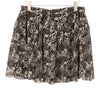 Brown Polyester Skirt