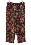 Black Polyester Trousers