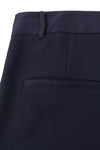 Blue Polyester Trousers