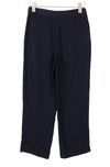 Blue Polyester Trousers