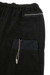 Black Polyester Trousers