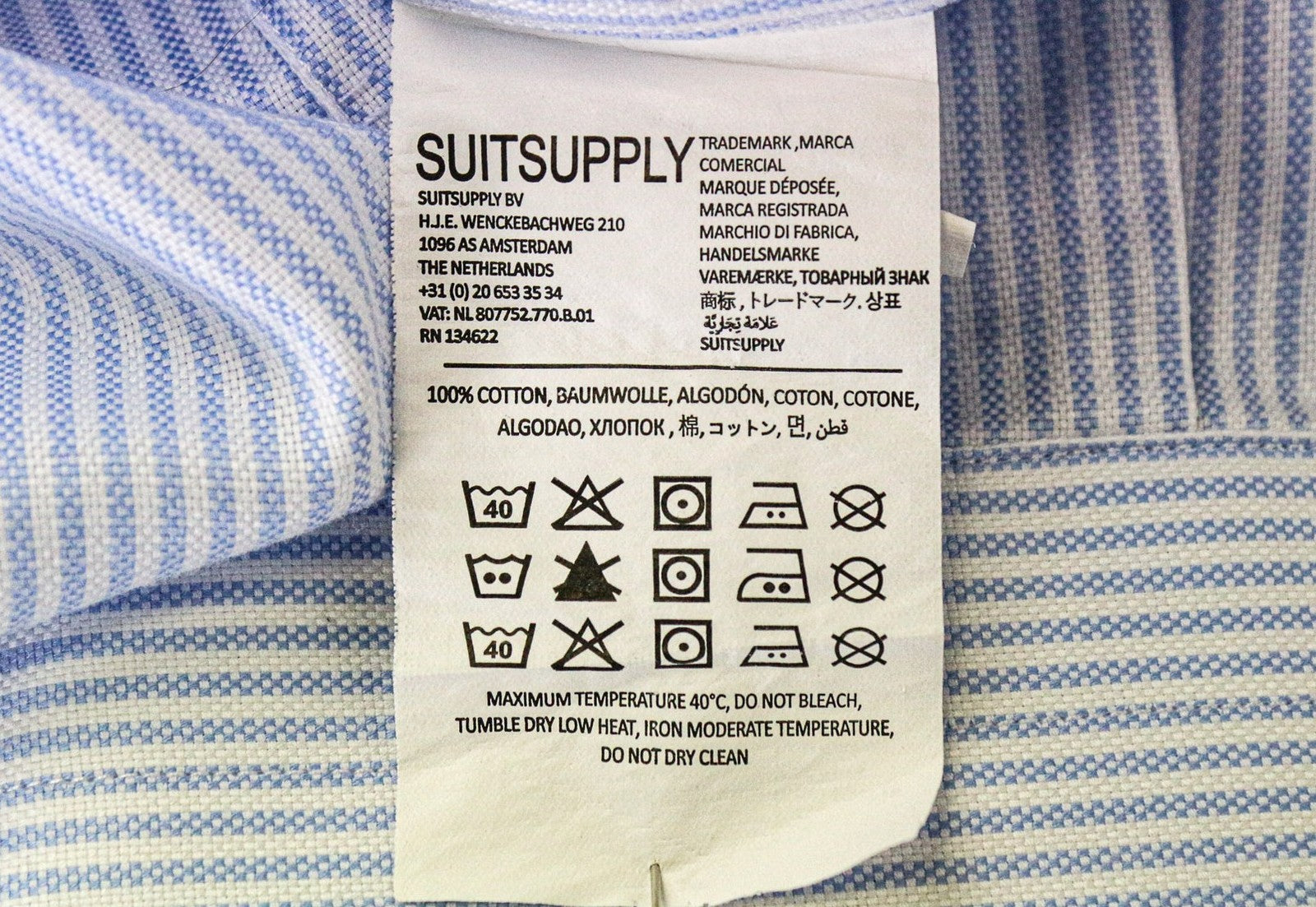 Blue Twill Shirt