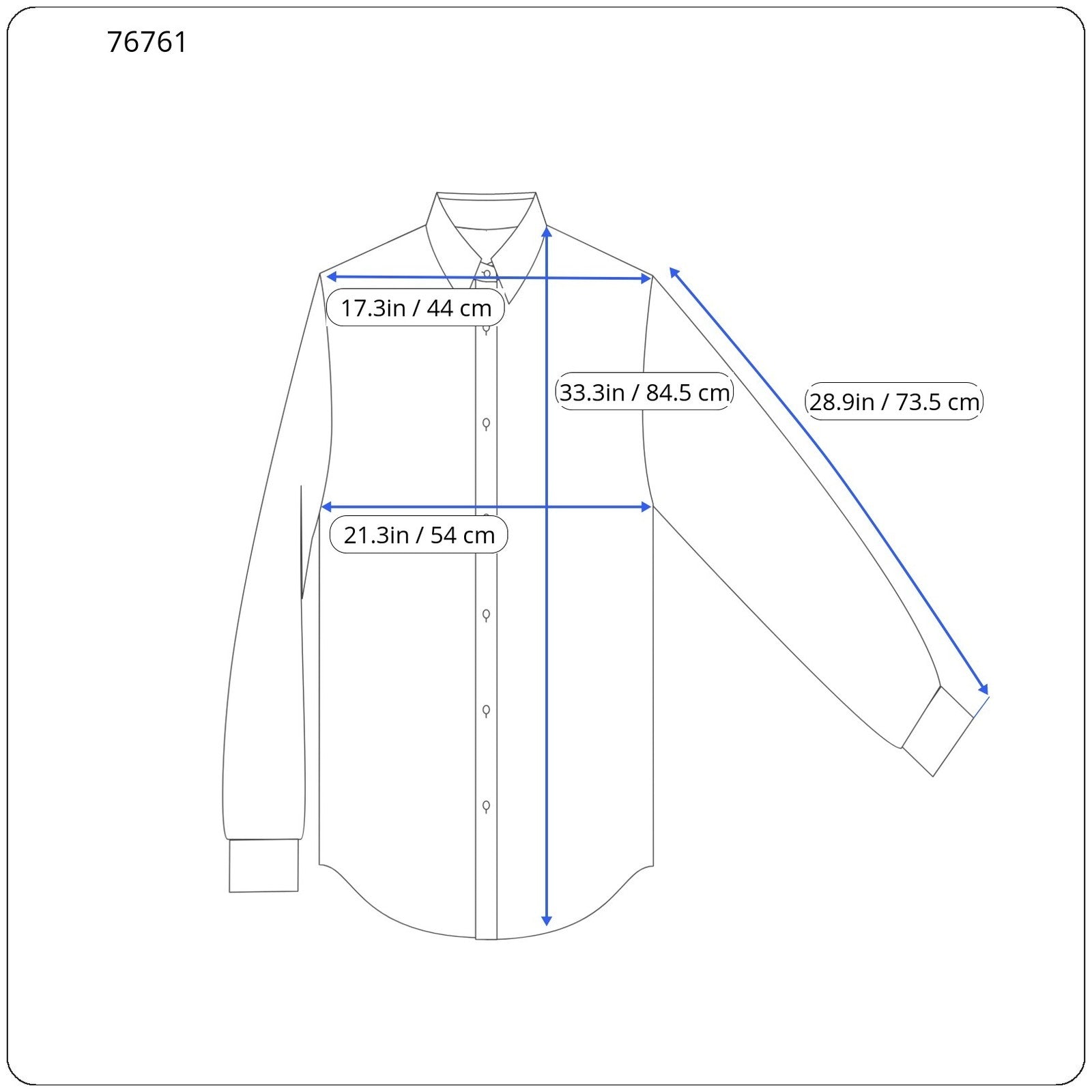 Blue Twill Shirt