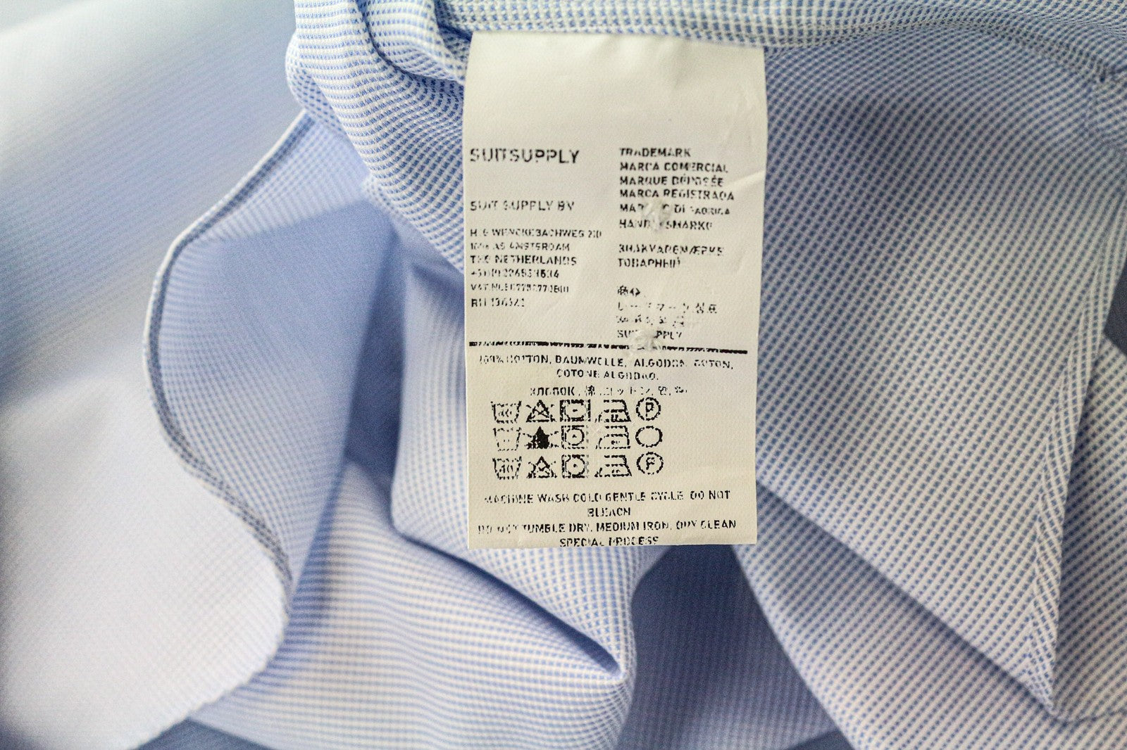 Blue Twill Shirt
