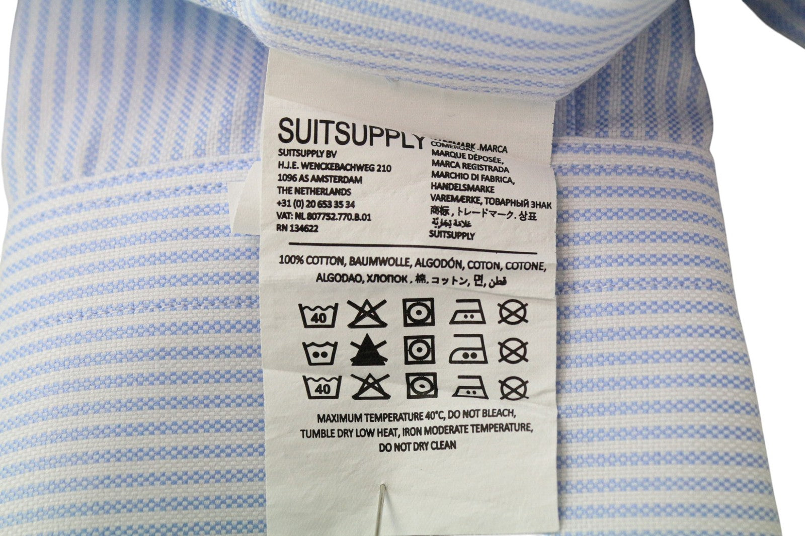 Blue Twill Shirt