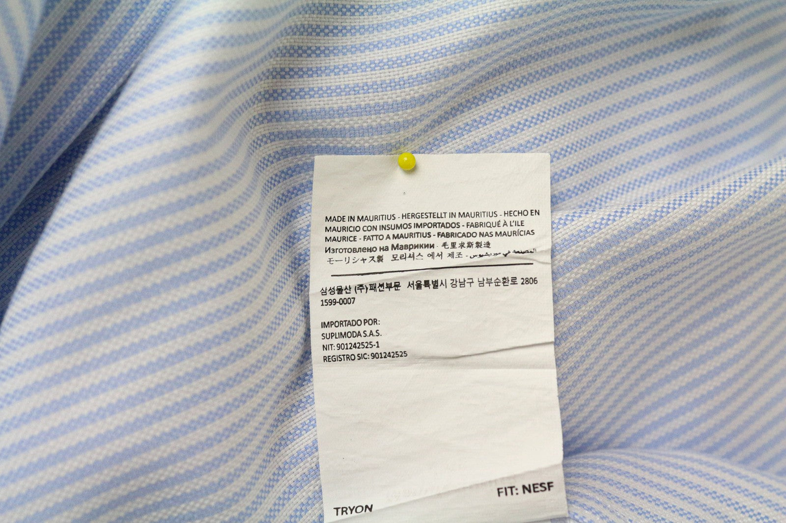 Blue Twill Shirt