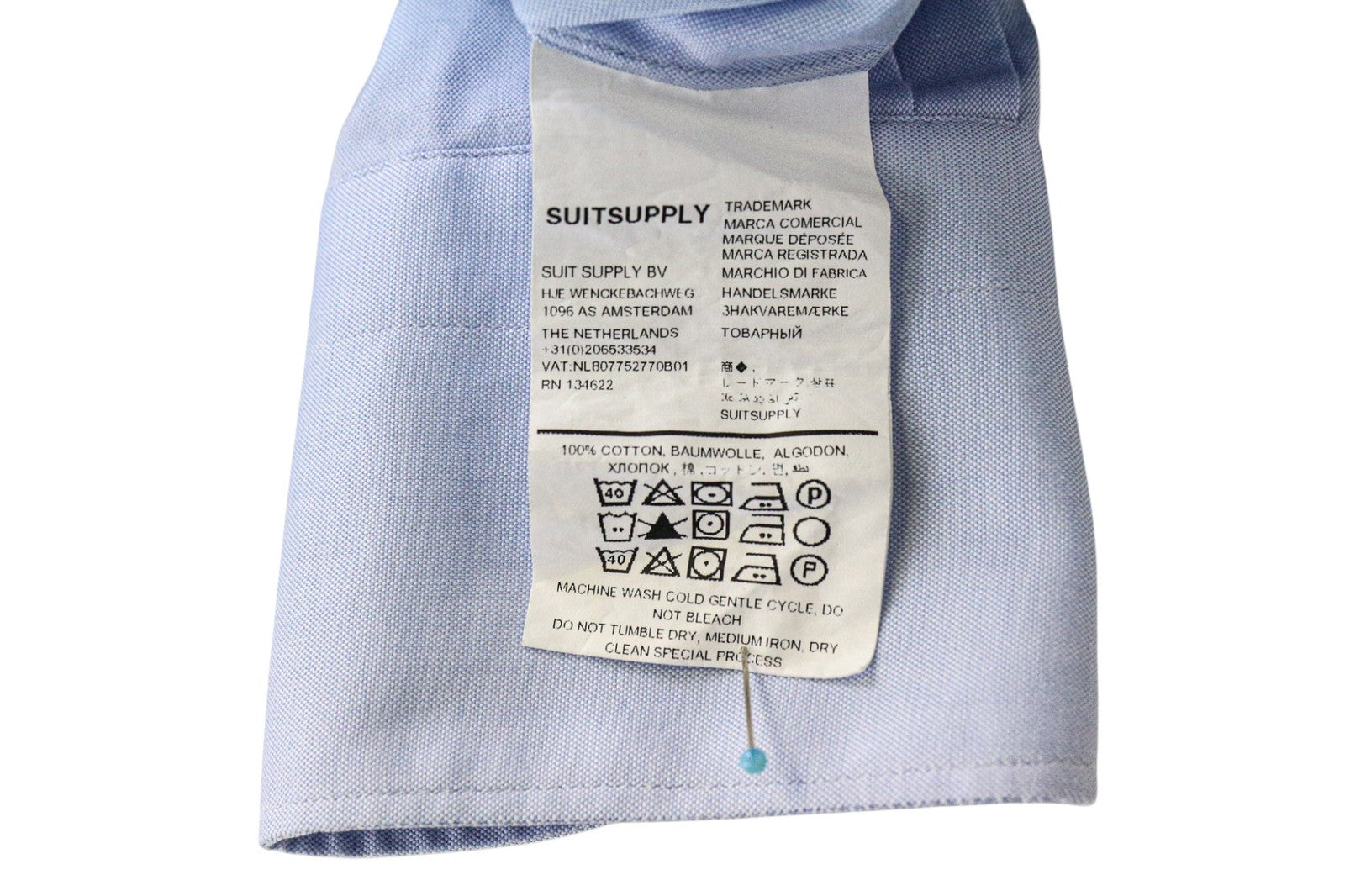 Blue Twill Shirt