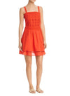 Orange Cotton Dress